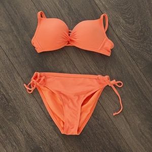 Bright orange Tahiti bikini